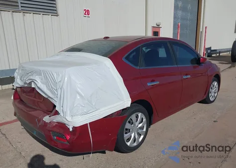 2017 Nissan Sentra Sv from USA, damaged, VIN 3N1AB7AP2HY298767